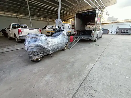 ขนส่งมอเตอร์ไซค์