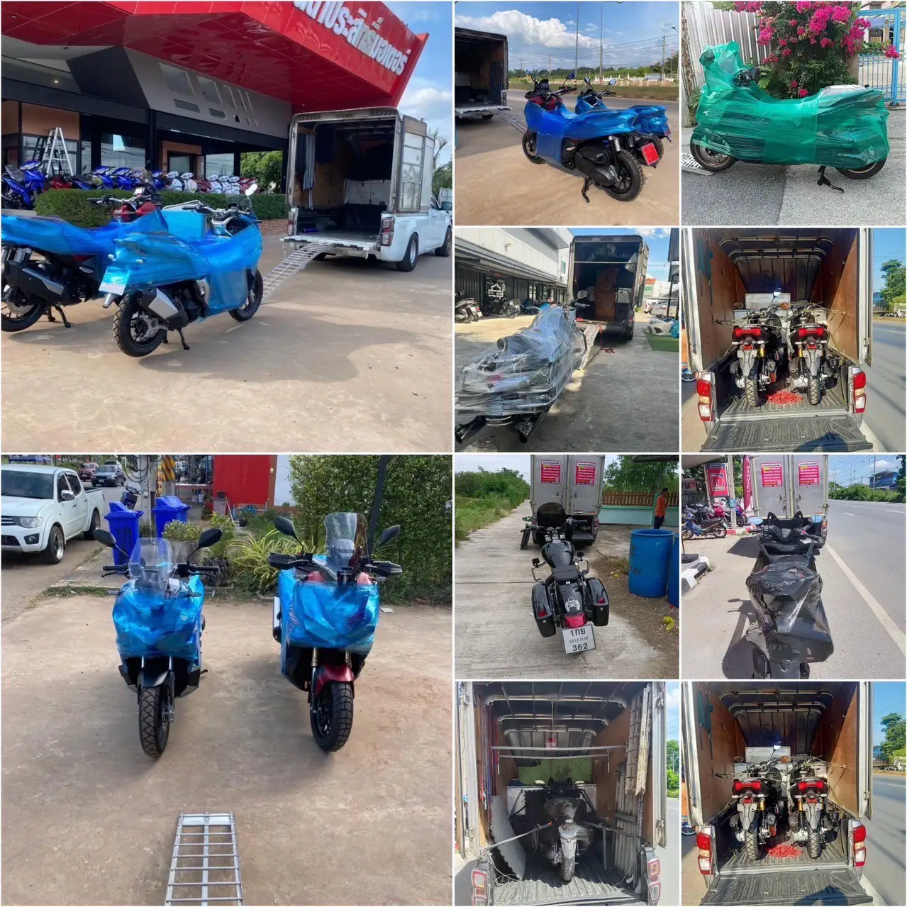 รายละเอียดค่าบริการขนส่งมอเตอร์ไซค์